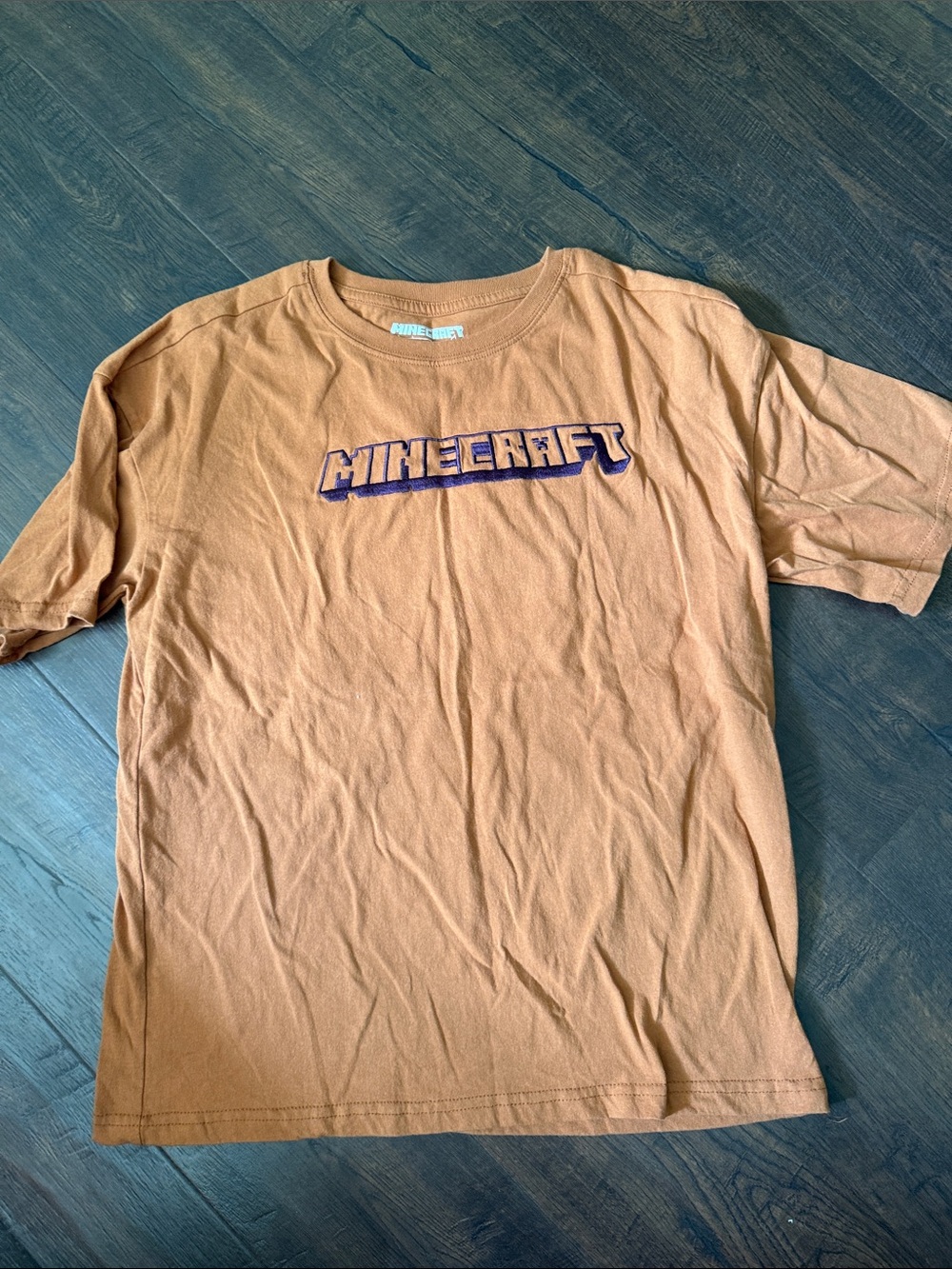 Short-Sleeve Tee in Tan for Kids